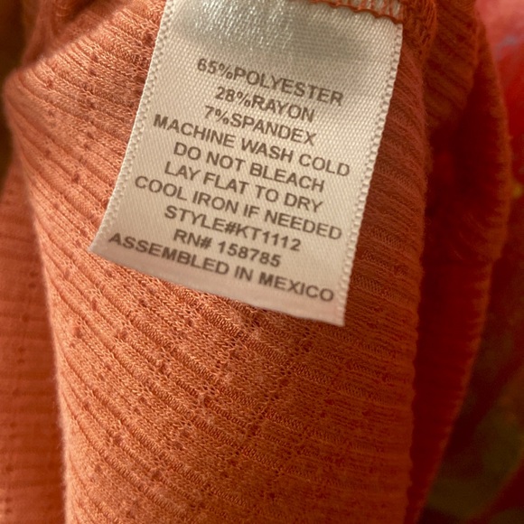 ABOVE AND BEYOND Pink Tie Knot Top - Picture 12 of 12